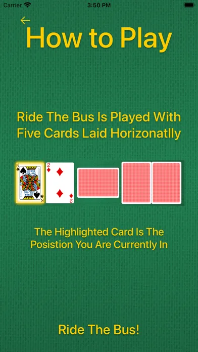 Ride The Bus - Party Game Ekran Görüntüleri