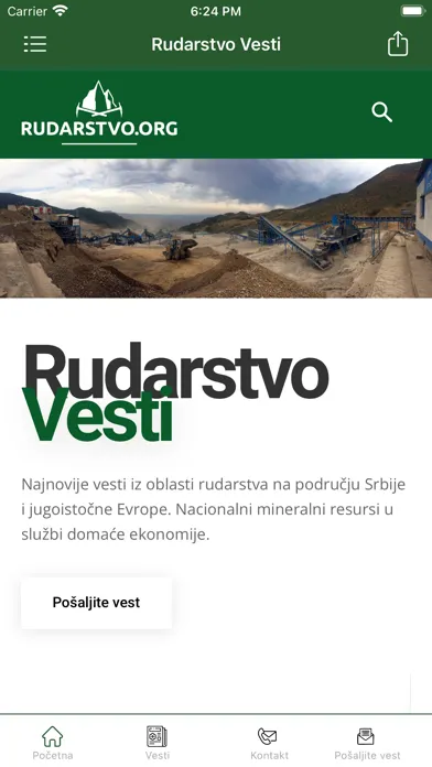 Rudarstvo Vesti Ekran Görüntüleri