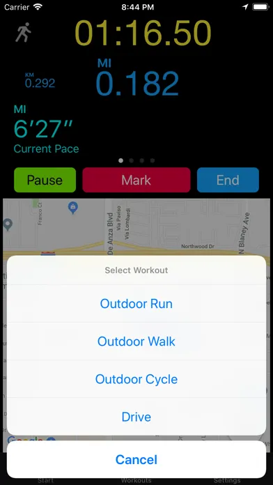 Outdoor Run++ 스크린샷