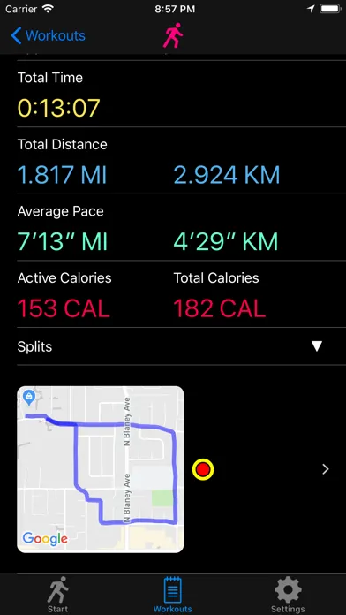 Outdoor Run++ 스크린샷