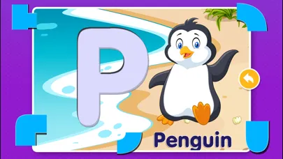Capturas de pantalla de Swanky Alphabet Puzzle Games