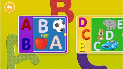 Capturas de pantalla de Swanky Alphabet Puzzle Games