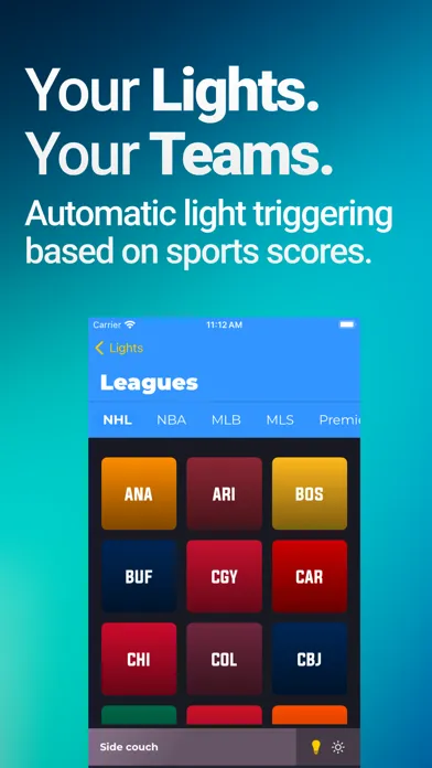 SportsLights for Philips Hue Screenshots