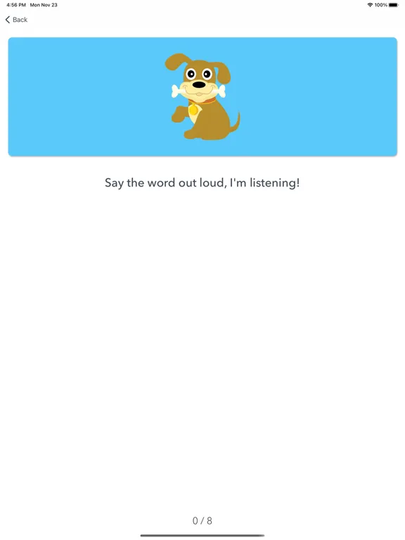Ảnh chụp màn hình của Baby learns english iPad 