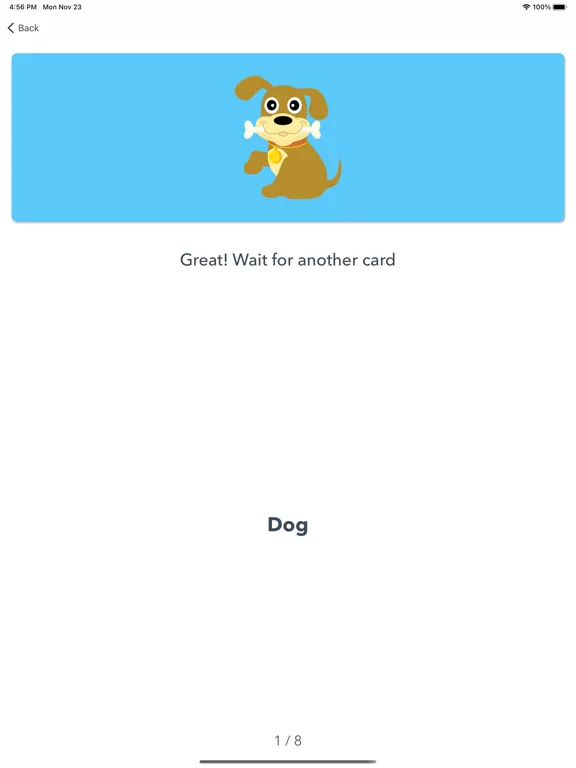 Ảnh chụp màn hình của Baby learns english iPad 