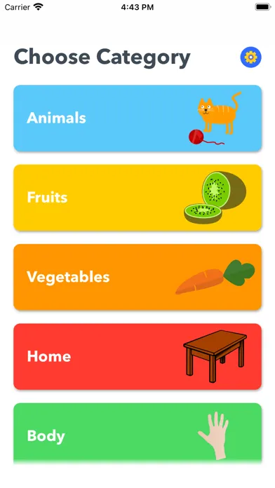 Ảnh chụp màn hình của Baby learns english