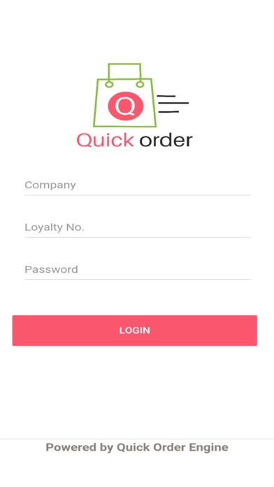 Quick Order應用截圖