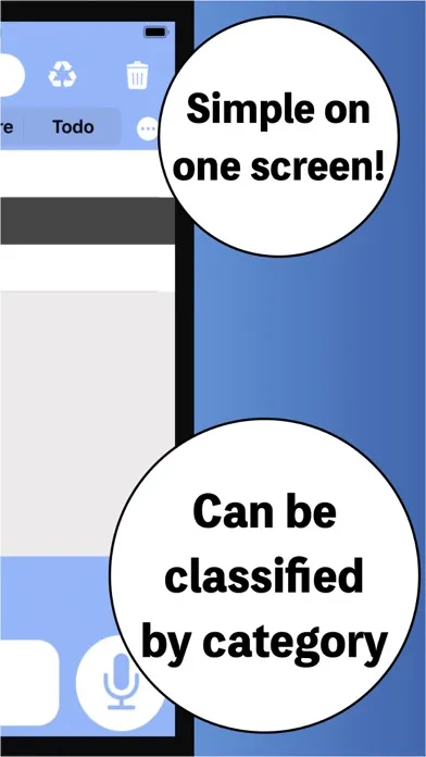 Create shopping list by voice Screenshots