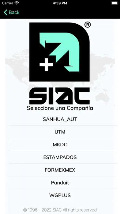 SIAC Integra Plus App سکرین شاٹس
