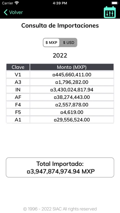 SIAC Integra Plus App سکرین شاٹس