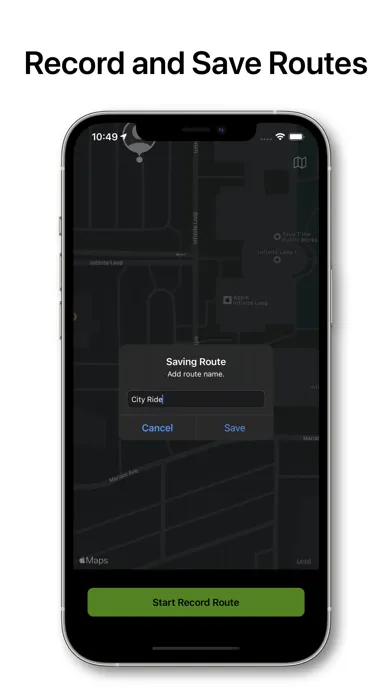 Screenshot di Cross Route Tracker
