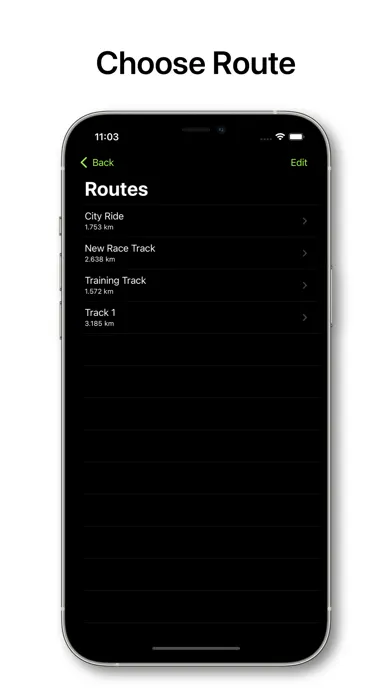 Screenshot di Cross Route Tracker