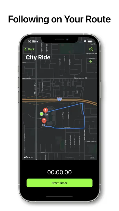Screenshot di Cross Route Tracker