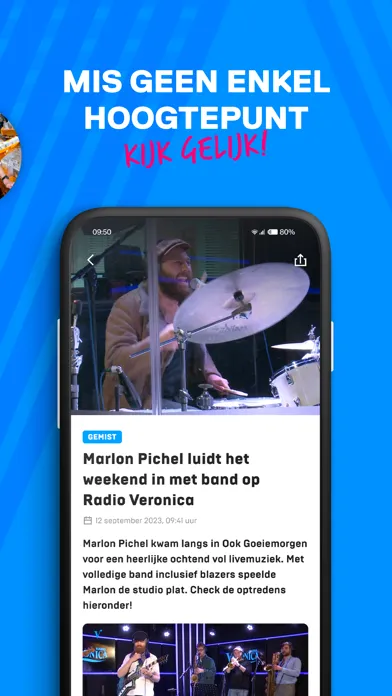 Radio Veronica WE. LOVE. MUSIC स्क्रीनशॉट