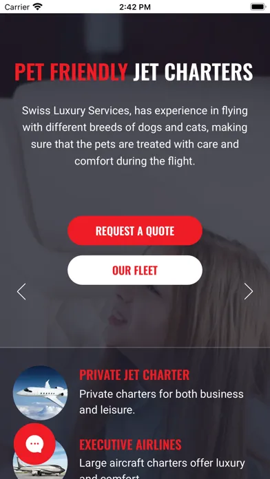 SLS Private Jet Charter স্ক্রিনশট