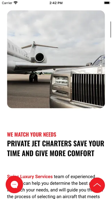 SLS Private Jet Charter স্ক্রিনশট