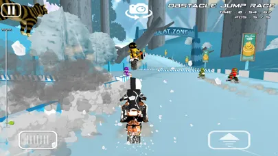 Captures d'écran de SnowMobile Icy Racing - SnowMobile Racing For Kids