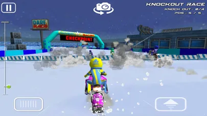 Captures d'écran de SnowMobile Icy Racing - SnowMobile Racing For Kids