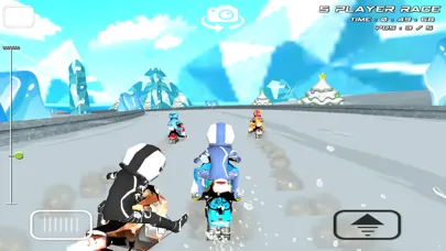 Captures d'écran de SnowMobile Icy Racing - SnowMobile Racing For Kids