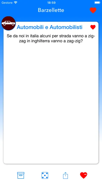 Tangkapan layar Barzellette italiane