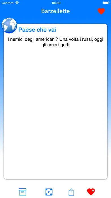 Tangkapan layar Barzellette italiane