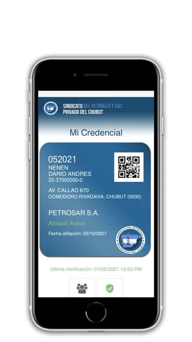Credencial Digital SPGPCH Ekran Görüntüleri