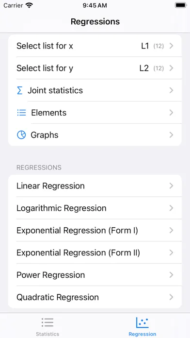 Statistics Calculator++ スクリーンショット