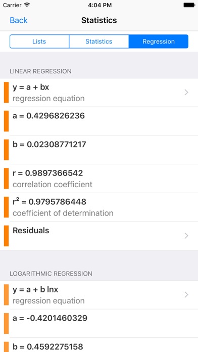 Statistics Calculator-- स्क्रीनशॉट