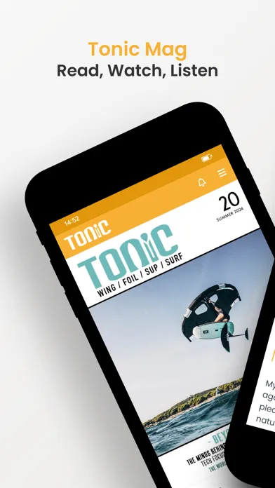 Tangkapan layar Tonic Mag