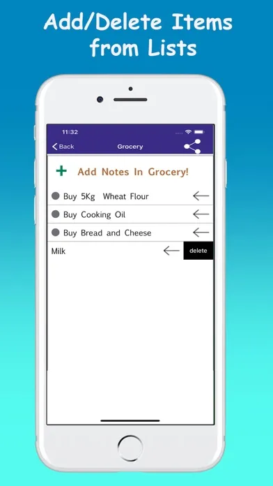 Todo-NoteList Screenshots