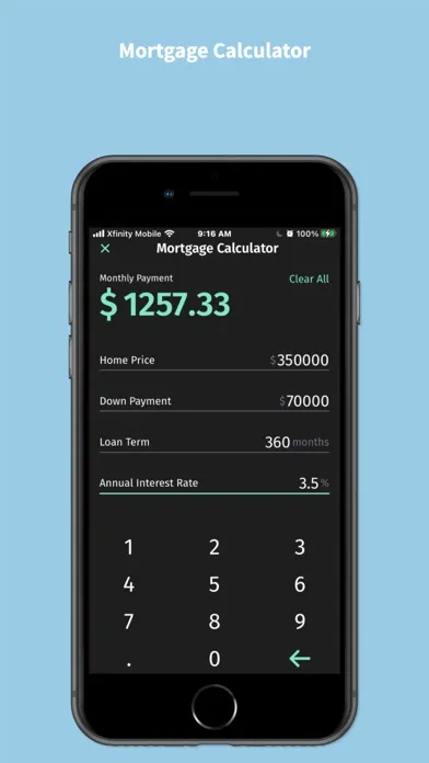 Скриншоты Loan,Mortgage ,Tip Calculator