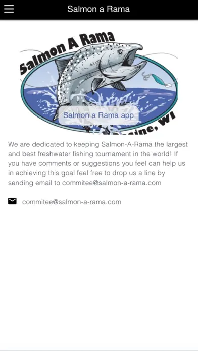 Capturas de pantalla de Salmon-a-Rama app
