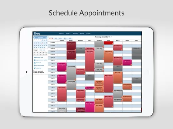 Rosy Salon Software iPad 應用截圖