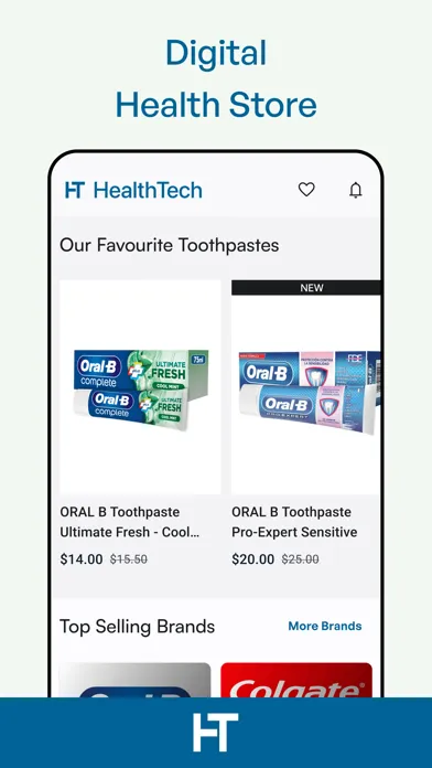HealthTech App 스크린샷