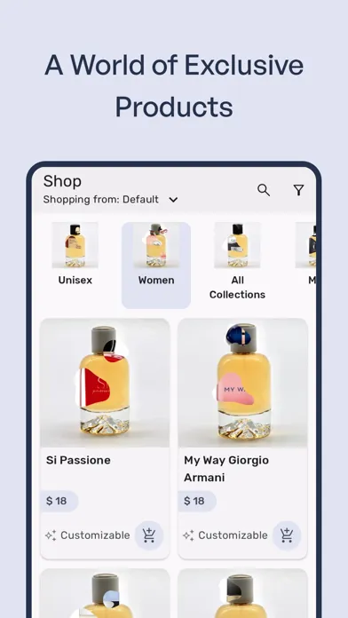 Alchemi App Screenshots