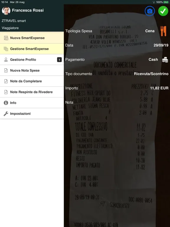 ZTravel SBE iPad  スクリーンショット