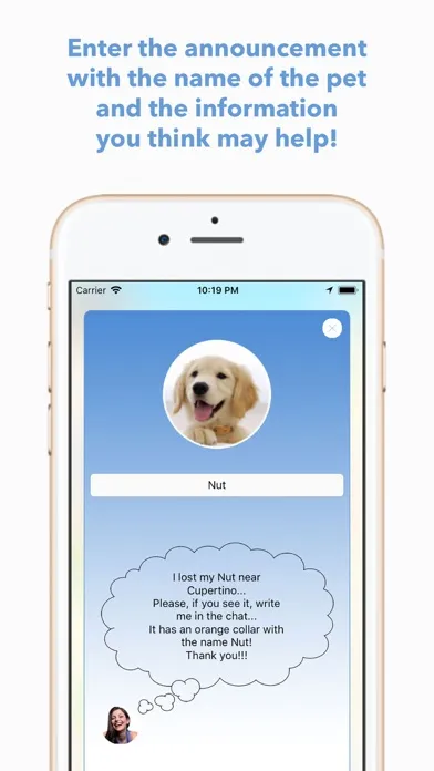 Ảnh chụp màn hình của Pet Seeker