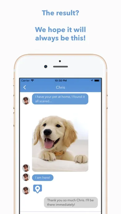 Ảnh chụp màn hình của Pet Seeker