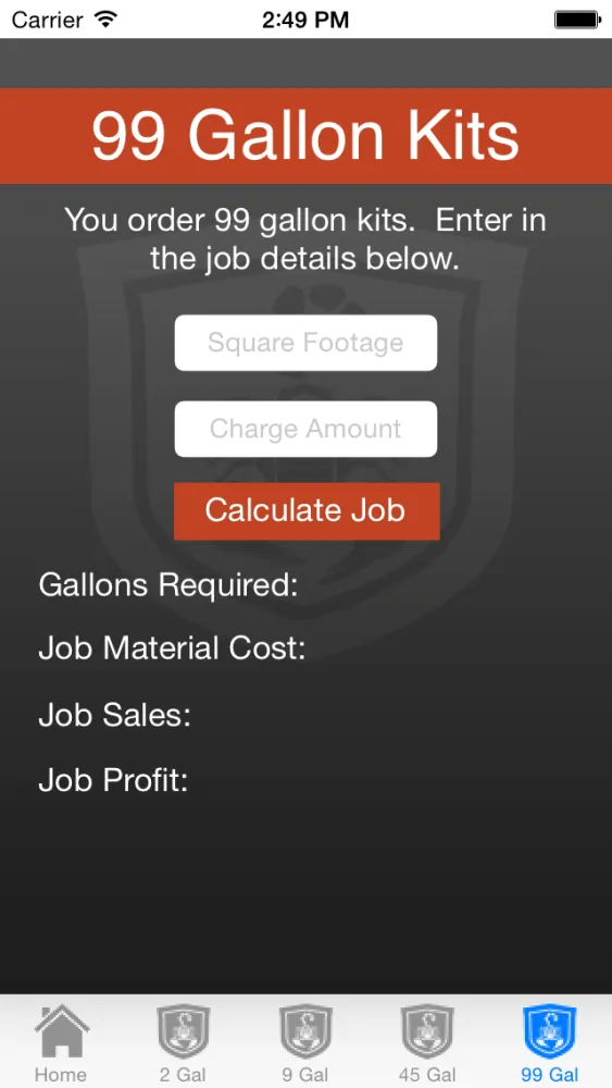 ภาพหน้าจอของ Scorpion Job Planner