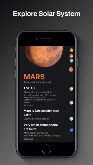 Tangkapan layar Project Planet Space