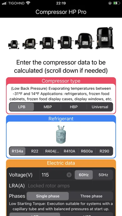 Capturas de pantalla de Compressor HP Pro