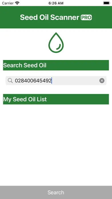 Seed Oil Scanner應用截圖