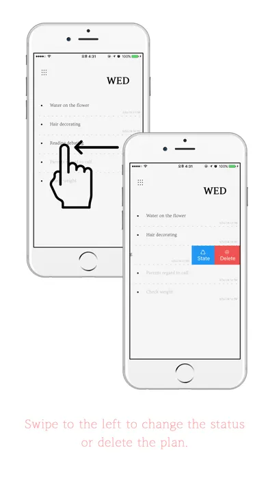 Screenshot di SevenDays Lite - To focus a week plans!