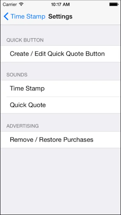 Capturas de pantalla de Time Stamp a Simple Note
