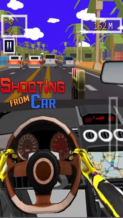 تصاویر Shooting From Car - Free Car Racing & Shooting
