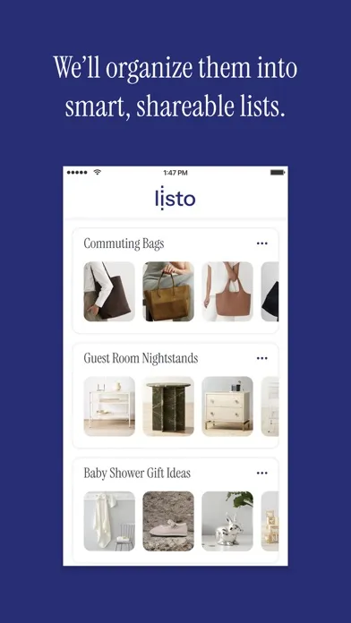 Listo Shopping应用截图