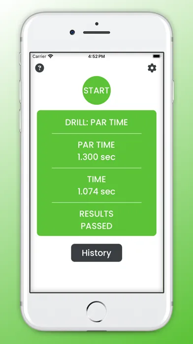 Capturas de pantalla de Shot Timer - Airsoft Trainer