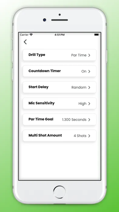 Capturas de pantalla de Shot Timer - Airsoft Trainer