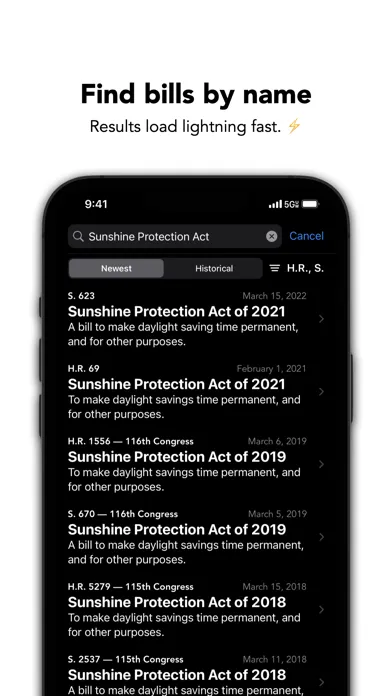 Ảnh chụp màn hình của Pocket Congress