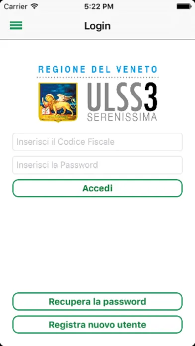 ULSS 3 iCUP Mobile スクリーンショット